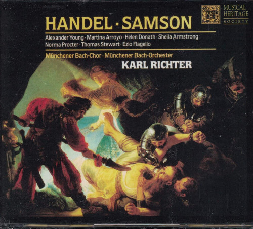 Handel – Samson (rec. 1968) [3 CD’s] (Helen Donath, Sheila Armstrong, Norma Procter, Alexander Young, Munchener Bach-Chor, Munchener Bach-Orchester, Karl Richter) (1996) FLAC