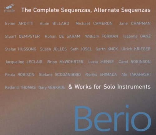 Luciano Berio – The Complete Sequenzas, Alternate Sequenzas and Works for Solo Instruments (2006) FLAC