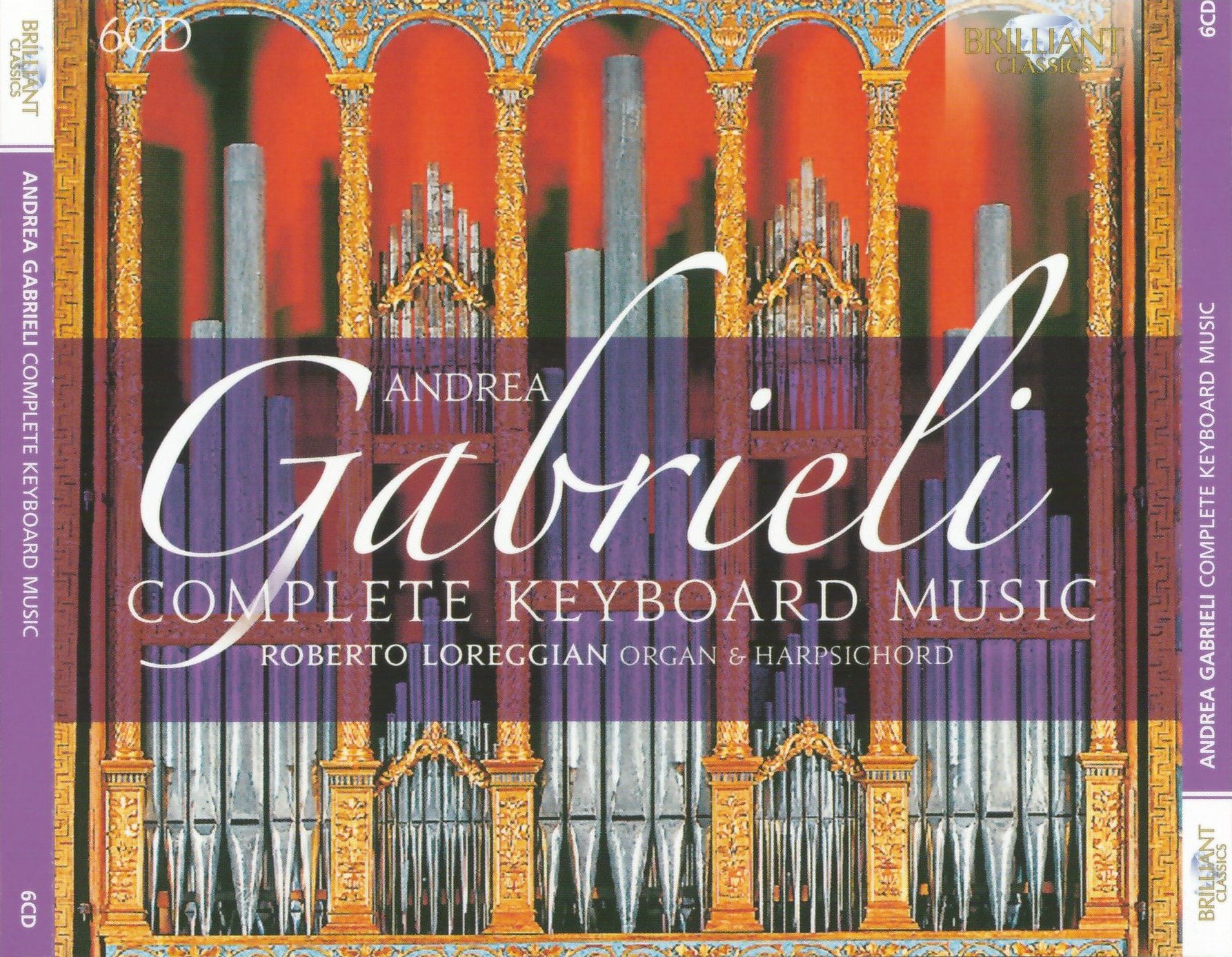 Andrea Gabrieli – Complete Keyboard Music (Roberto Loreggian) [6 CD’s] (2015) FLAC