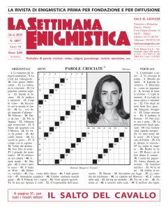 La Settimana Enigmistica N. 4857 – 24 Aprile 2025 La Settimana Enigmistica N. 4857 – 24 Aprile 2025