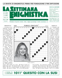 La Settimana Enigmistica N. 4859 – 8 Maggio 2025 La Settimana Enigmistica N. 4859 – 8 Maggio 2025