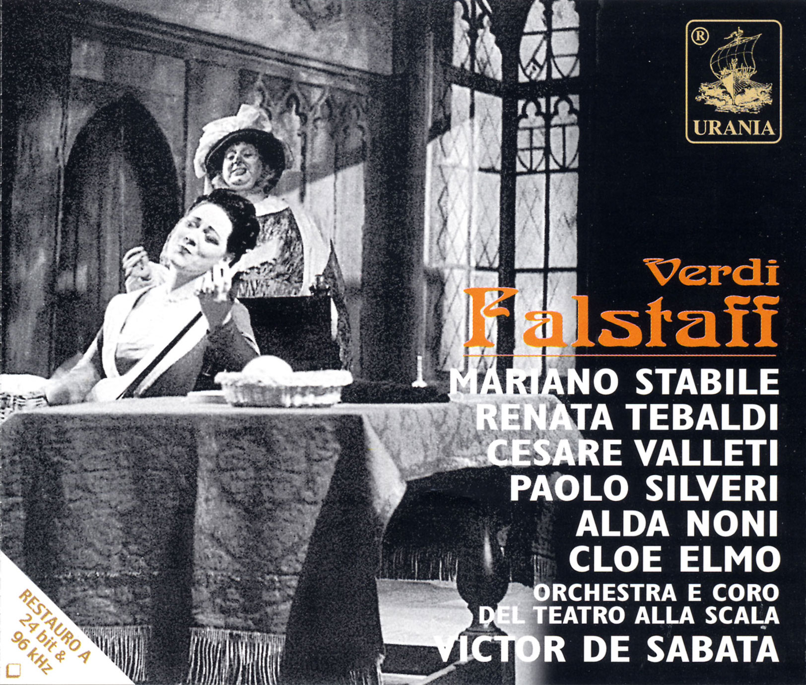 Giuseppe Verdi – Falstaff – Victor De Sabata / Mariano Stabile, Renata Tebaldi, Paolo Silveri, Alda Noni, Cesare Valletti, Cloe Elmo – 26.05.1951 (2001) APE lossless