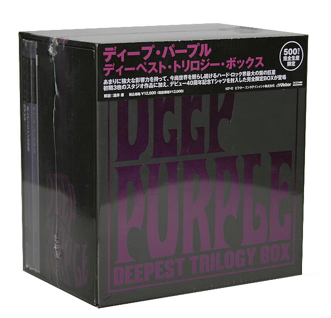 Deep Purple: Deepest Trilogy Box (3 Albums K2 HD Mastering, Japan), (2009) FLAC Deep Purple: Deepest Trilogy Box (3 Albums K2 HD Mastering, Japan), (2009) FLAC