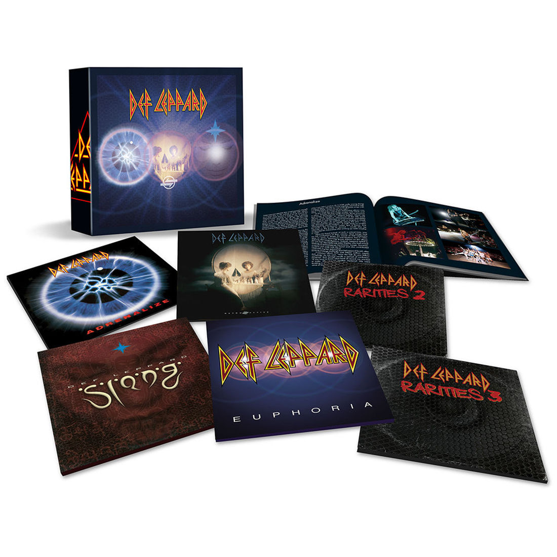 Def Leppard – The CD Box: Volume Two (7 CD Box Set) (2019) FLAC
