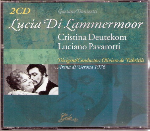 Donizetti – Lucia di Lammermoor (Deutekom, Pavarotti, Bruson, Corradi – de Fabritiis 1976) * Bonus: Lucia di Lammermoor (Deutekom, Kraus – Rescigno 1972) (1998) APE lossless