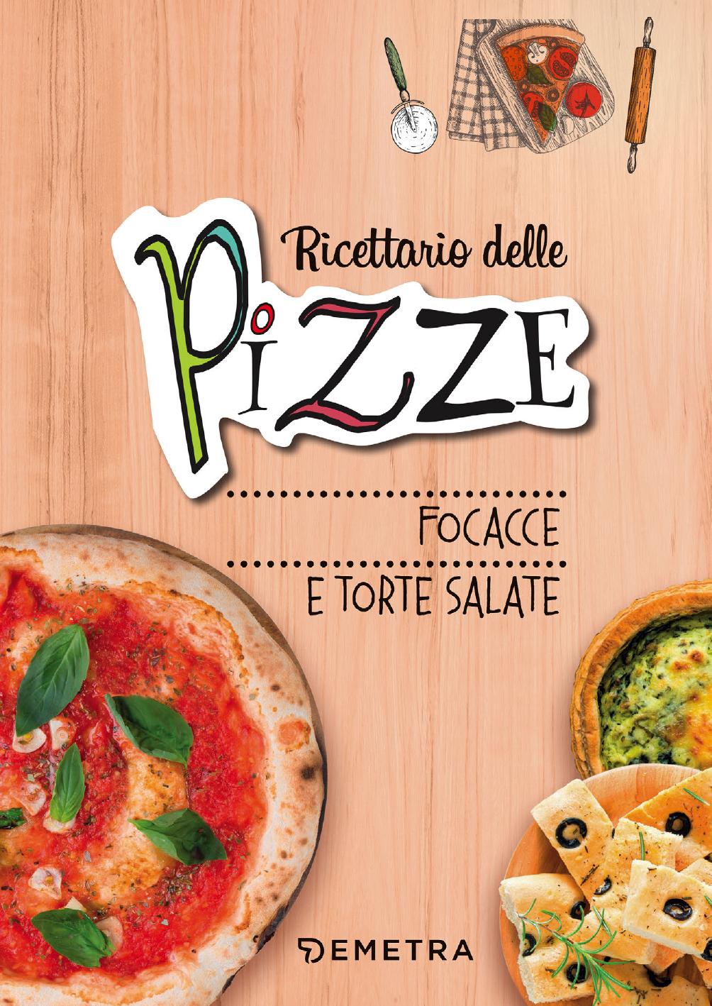 AA.VV. – Ricettario delle pizze, focacce e torte salate (2019)