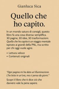Gianluca Sica – Quello che ho capito (2025)
