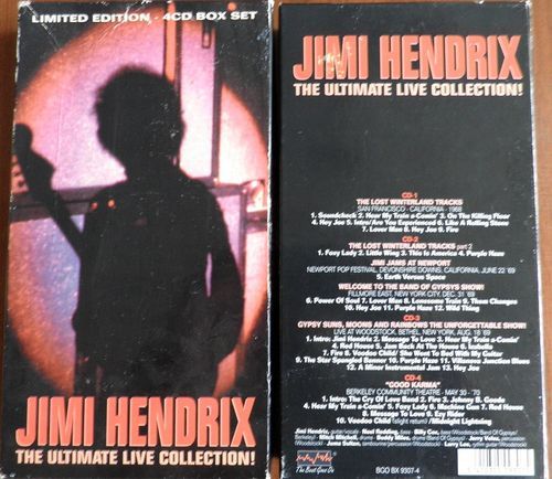 Jimi Hendrix – Ultimate Live Collection (1993) FLAC