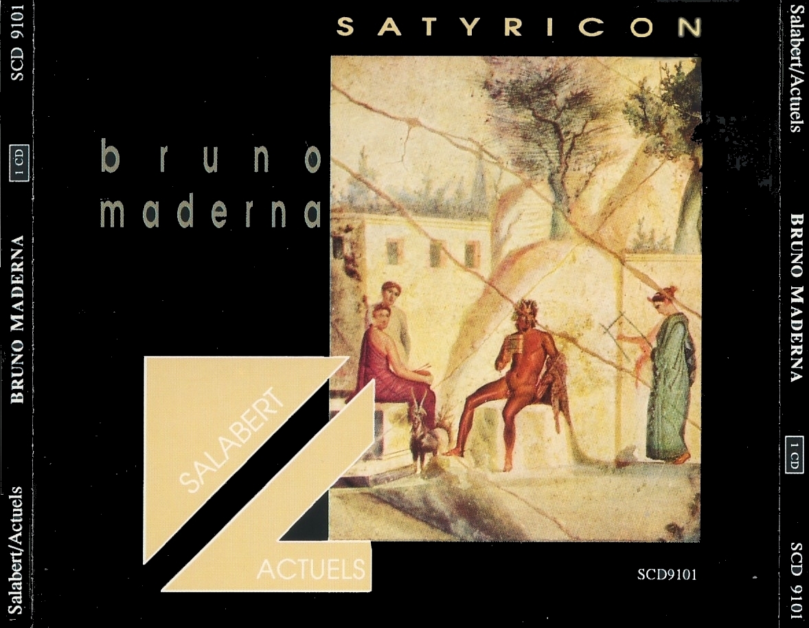 Bruno Maderna – Satyricon (1992) APE lossless
