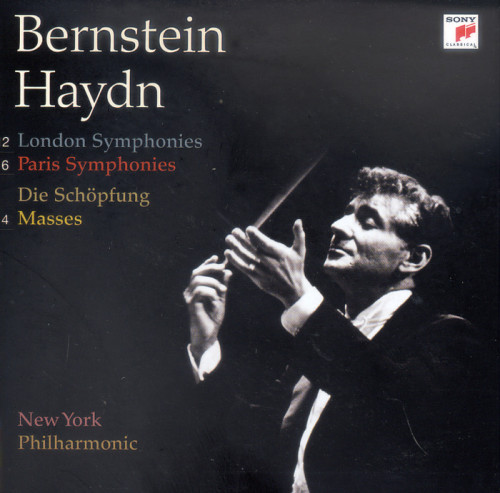 Joseph Haydn – 12 London Symphonies, 6 Paris Symphonies, Die Schopfung, 4 Masses (Leonard Bernstein) [12 CD] (2009) MP3 320 kbps