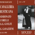 img Mascagni - Cavalleria Rusticana (Simionato, Corelli, Guelfi / Gavazzeni; 1963) (2003) APE lossl