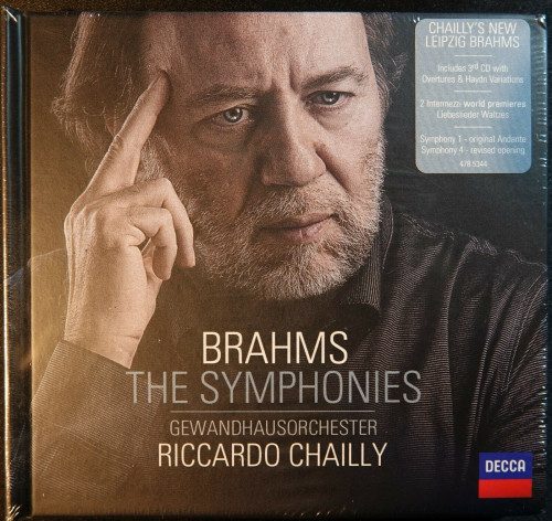 Brahms – The Symphonies [3 CD’s] (Gewandhausorchester, Riccardo Chailly) (2013) FLAC