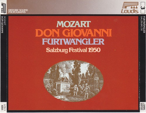 Mozart – Don Giovanni. (Tito Gobbi, Ljuba Welitsch, Anton Dermota, Elisabeth Schwarzkopf etc) Choir der Staatsoper Wien • Wiener Philharmoniker – Wilhelm Furtwangler. Salzburg Festival. 1950. (1986) APElossless . 3 CD BOX