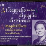 img Nino Rota - Il cappello di paglia di Firenze [The Florentine Straw Hat] (Davia, Devia, Gimenez,
