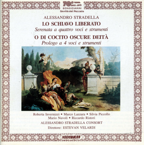 Stradella – Lo Schiavo Liberato; O di Cocito Oscure Deita (Roberta Invernizzi, Marco Lazzara, Alessandro Stradella Consort, Estevan Velardi) (1995) FLAC