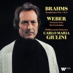 img Carlo Maria Giulini - Brahms: Symphonies Nos. 1 & 4 - Weber: Overture from Der Freischütz 