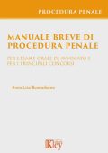 Anna Lisa Buonadonna - Manuale breve di procedura penale (2025)