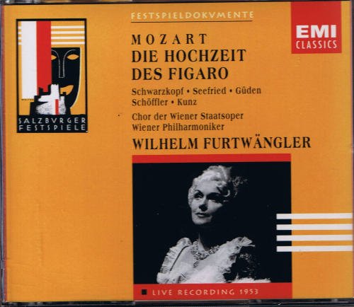 Mozart – Le nozze di Figaro (Elisabeth Schwarzkopf, Irmgard Seefried, Erich Kunz, Hilde Guden – Wilhelm Furtwangler, 1953) (3 CD), (1996) APE lossless