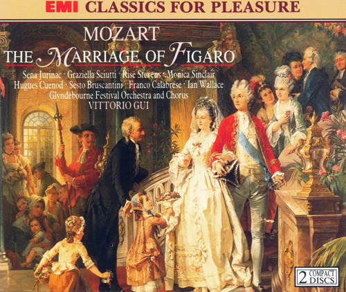 Mozart – Le nozze di Figaro (Sena Jurinac, Sesto Bruscantini, Graziella Sciutti – Vittorio Gui, 1955) (2 CD), (1991) FLAC