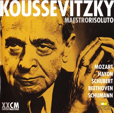 Koussevitzky – Maestro Risoluto: Чайковский, Мусоргский, Рахманинов, Прокофьев, Шостакович, Скрябин, Brahms, Beethoven, Schumann, Sibelius, Faure, Ravel, etc. (with Boston SO) – 10 CDs (2001) MP3 320 kbps