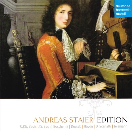 Andreas Staier Edition (D. Scarlatti, J.S. Bach, G.Ph. Telemann, C.P.E. Bach, L. Boccherini, J.L. Dussek, J. Haydn) (10 CD box set) (2011) MP3 320 kbps