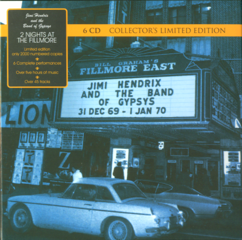 Jimi Hendrix – 2 Nights at the Fillmore East [6 CD BoxSet] (2007) FLAC