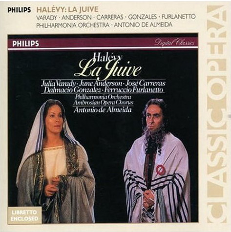 Halevy – La Juive (Carreras, Varady, Gonzalez, Furlanetto; de Almeida) (1986) APE lossless