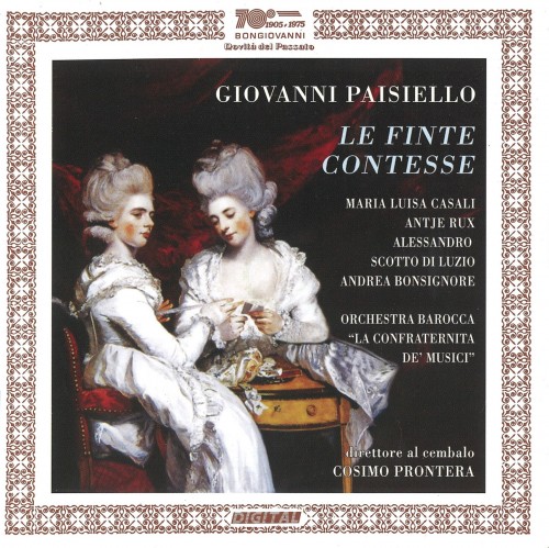 Paisiello – La finte contesse (Maria Luisa Casali, Antje Rux / Orchestra Barocca La Confraternita de’ Musici, Cosimo Prontera) (2014) FLAC