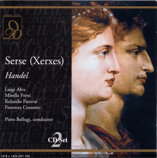 Handel: Serse (Xerxes) – Mirella Freni, Luigi Alva / La Scala Orchestra & Chorus, Piero Bellugi (2001) APE lossless