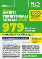 AA.VV.  – Concorso ATS 2025 – 979 Funzionari Psicologi (Ambiti Territoriali Sociali) Manuale di Preparazione Completo, 100% Conforme al Bando con 10.000 Quiz, Simulazioni Online e Tutor AI Incluso (2025)