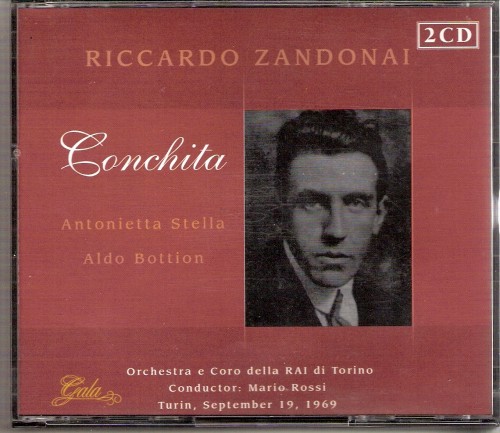 Zandonai – Conchita (Mario Rossi, Turin, 1969), Francesca Da Rimini (Fragments, Nello Santi, Paris, 1976) (2002) Ape Lossless