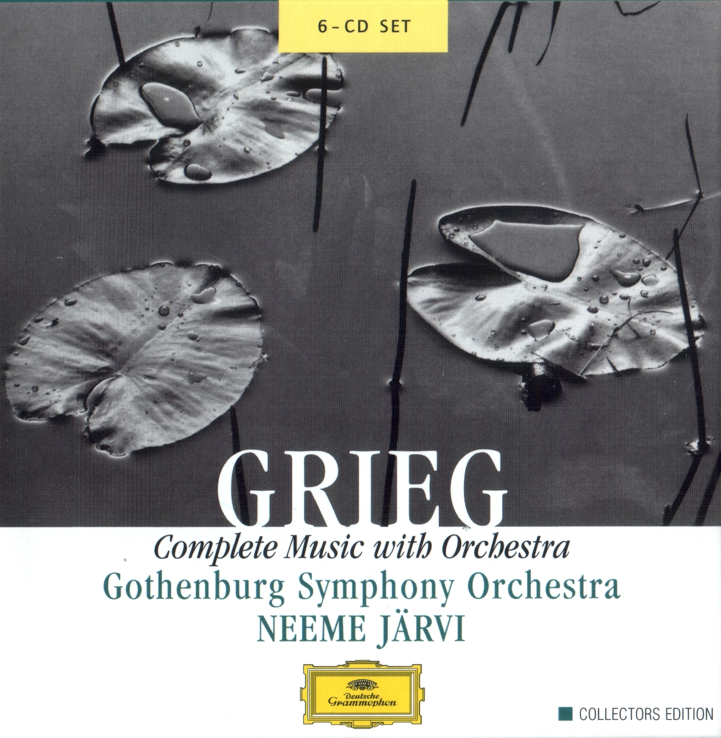Grieg – Complete Music with Orchestra (Neeme Jarvi, Gothenburg Symphony Orchestra) (1993) MP3 320 kbps