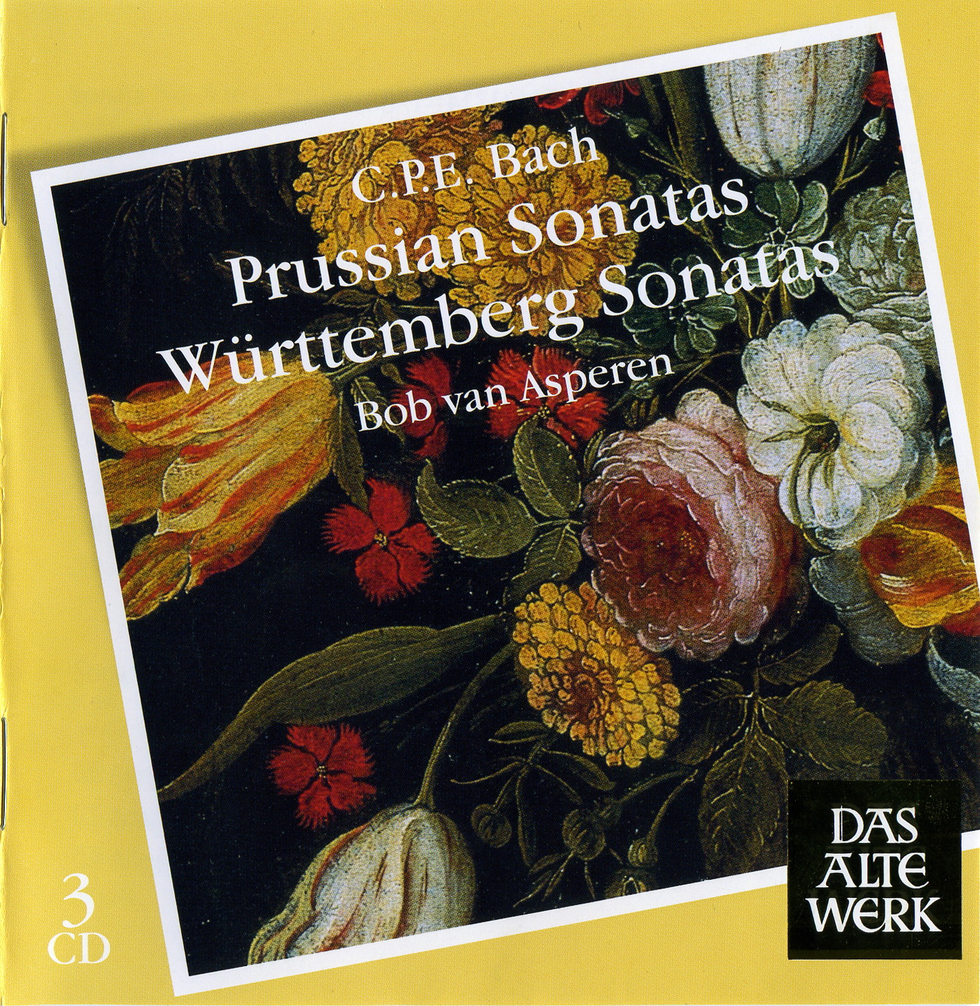 Bach, Carl Philipp Emanuel – Prussian & Wurttemberg Sonatas (3 CD) – Bob van Asperen (harpsichord) (2008) FLAC
