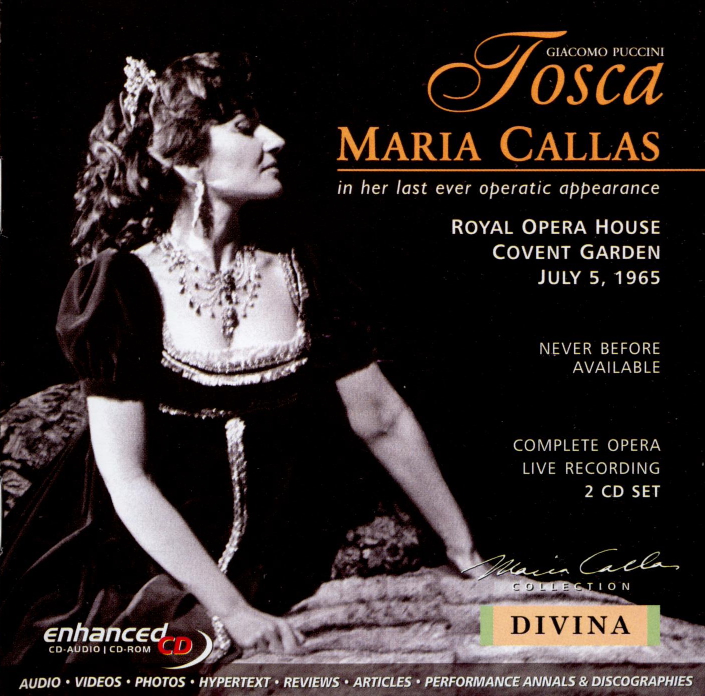 Puccini – Tosca – Callas Cioni Pretre – Divina (1965) FLAC