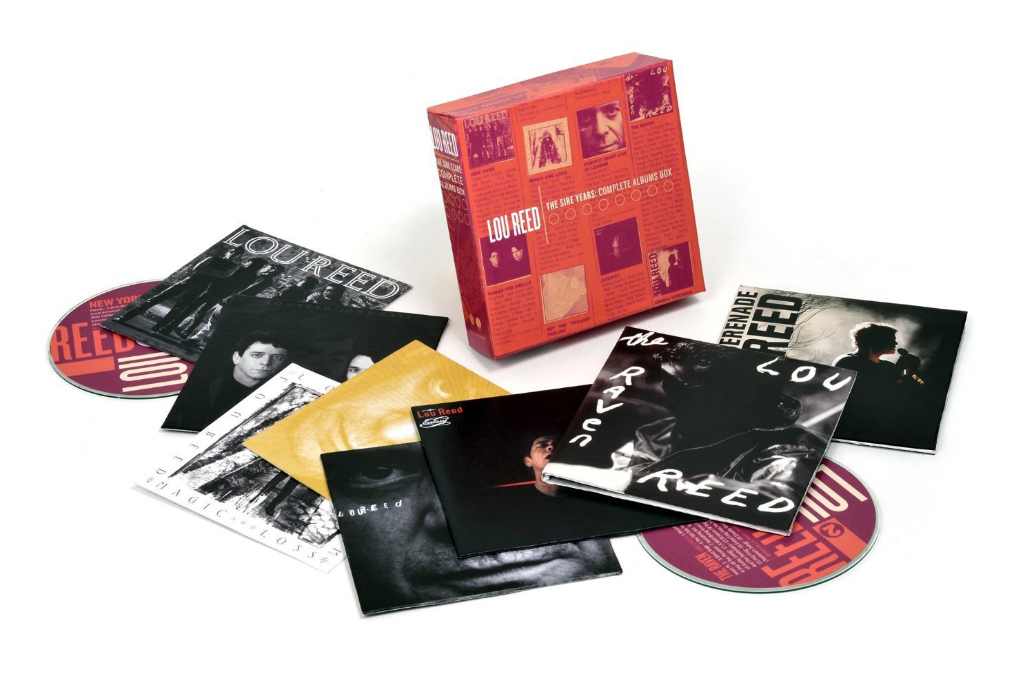 Lou Reed – The Sire Years: The Complete Albums Box (10 CD Box Set) (2015) FLAC
