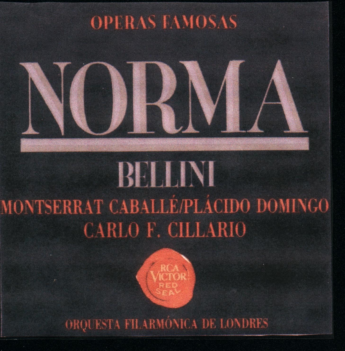 Bellini – Norma (Caballe, Domingo – Carlo Felice Cillario ) (1991) APE lossless