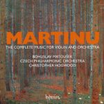 img Martinu - The Complete Music for Violin and Orchestra (Bohuslav Matousek, Czech Philharmonic Or