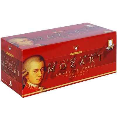 Wolfgang Amadeus Mozart – Complete Works (170 CD box) (2005) MP3 320 kbps