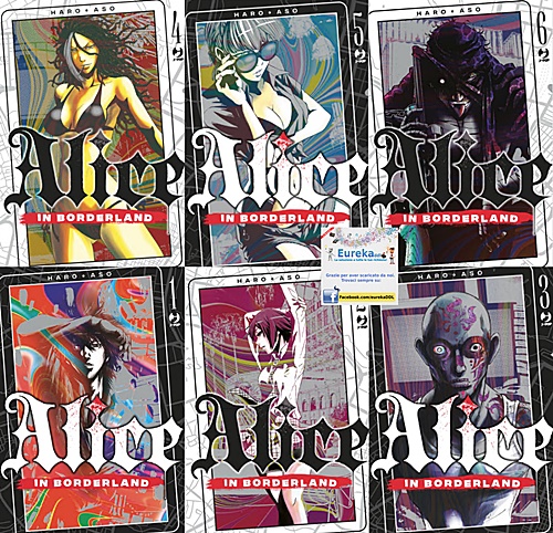 Alice in Borderland – Serie Completa (9 volumi)(Edizioni BD 2022-2023)