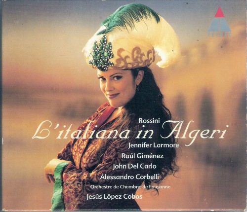Rossini – L’italiana in Algeri (Larmore, del Carlo, Gimenez, Corbelli, Takova – Orchestre de Chamber de Lausanne, Cobos) (1998) APE lossless Rossini – L’italiana in Algeri (Larmore, del Carlo, Gimenez, Corbelli, Takova – Orchestre de Chamber de Lausanne, Cobos) (1998) APE lossless