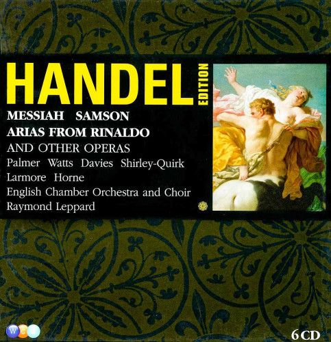 George Frederic Handel – Handel Edition (vol.4) – Messiah. Samson. Arias (Raymond Leppard, et al.) (6 CD) (2008) MP3 320 kbps