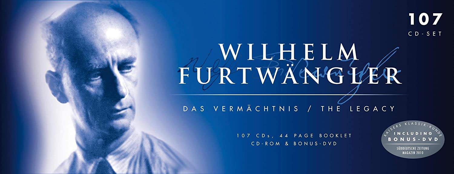 Wilhelm Furtwangler – The Legacy – Bach, Beethoven, Brahms, Bruckner, Gluck, Mahler, Strauss, Wagner (107 CDs) (2010) MP3 320 kbps