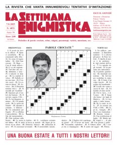 La Settimana Enigmistica N.4872 – 7 Agosto 2025