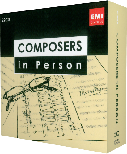 Composers in Person: Bartok, Dohnanyi, Hindemith, Хачатурян, Poulenc, Messiaen, Elgar, Прокофьев, Глазунов, Villa-Lobos, Milhaud, Шостакович, Стравинский, Метнер (2008) MP3 320 kbps