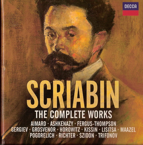 Scriabin – complete works: waltzes, plays, mazurki, noktyurna, sketches, sonatas, preludes, poems, symphony (fox, ashkenazi, Fergus -Thorelich, Richter, Steuerman, Grosven, Gourari.) (2015) MP3 320 KBPS