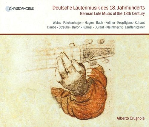 German Lute Music of the 18th Century: Charles-Durant, Weiss, Kleinknecht, Kuhnel, Daube, Straube, Baron, Falckenhagen, Bach, Kellner, Hagen, Kropffgans, Kohaut (Alberto Crugnola) [4 CD’s] (2012) FLAC
