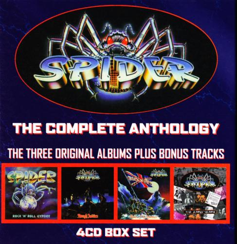 Spider – The Complete Anthology (Box set 4 CD) (2012) FLAC