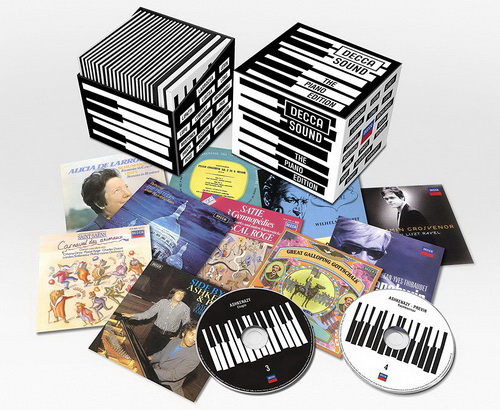 Decca Sound – Piano Edition (Argerich, Katchen, Ашкенази, Previn, Backhaus, Bolet, Kempff, Larrocha, Lipatti, Curzon, Ortiz, Haskil, Черкасский, Roge, Tamir, Long, Lupu, Freire, Michelangeli, Ogdon, Рихтер, Rubinstein, Лисица, Feinberg, Schiff, Katin) 55 CD (2017), MP3 320 kbps