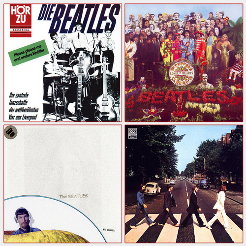 The Beatles – 4 CDs by Mirror Spock – 1963-1968 (2003), FLAC