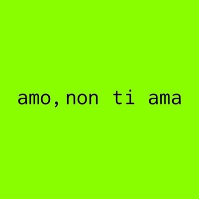 VA – Amo, Non Ti Ama (2025) MP3/FLAC